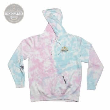 Kind Farms Reserve Tie-Dye Pullover Hoodie. – Midweight